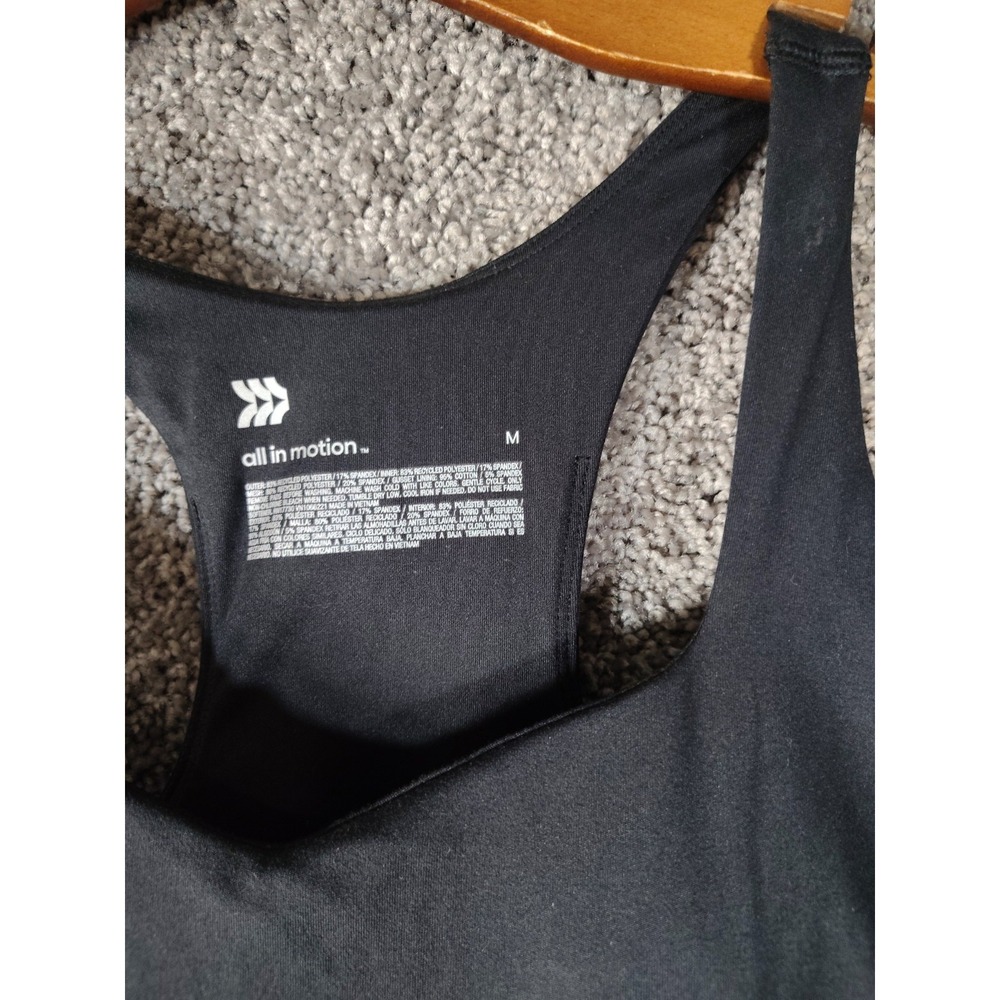 Women Knit High Neck Halter Active Dress - All In Motion Black Medium - Picture 2 of 4